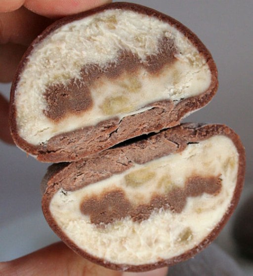 mochi con harina de arroz normal